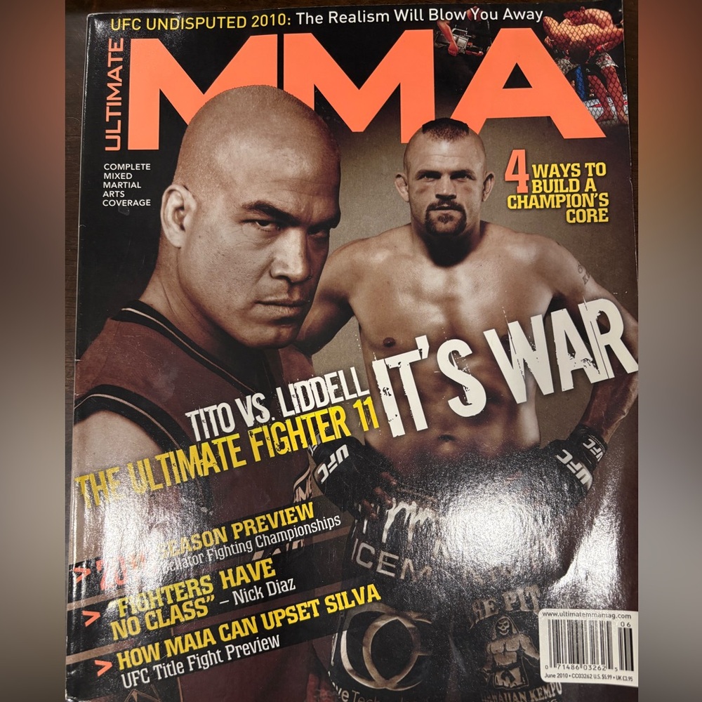 Ultimate MMA Magazine Featuring Tito vs. Liddell